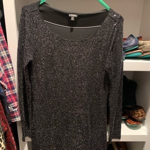 Express Sparkle Dress